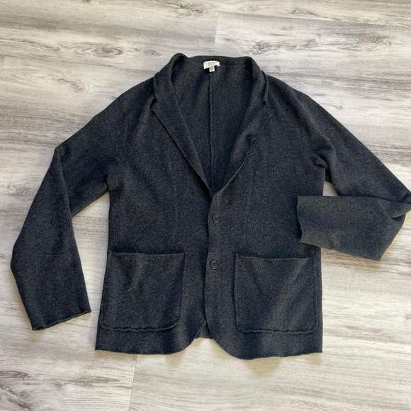 Club Monaco Other - Club Monaco merino wool charcoal cardigan blazer Sweater